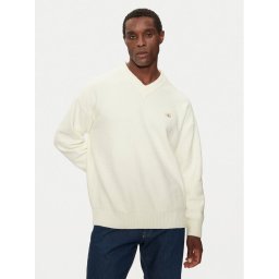 Calvin Klein Jeans Пуловер J30J326452 Екрю Regular Fit