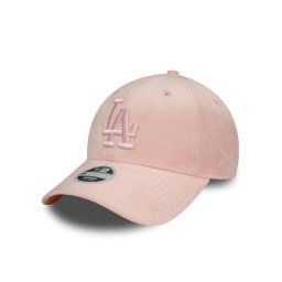 New Era Шапка с козирка Wmns Velour 940 La Dodgers 60503610 Розов