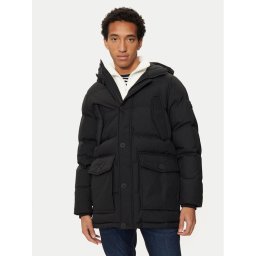 Tommy Hilfiger Зимно яке Essential MW0MW37483 Черен Regular Fit