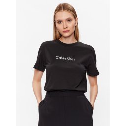 Calvin Klein Тишърт Hero Logo K20K205448 Черен Regular Fit