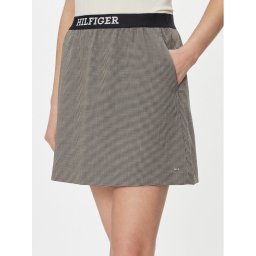 Tommy Hilfiger Мини пола WW0WW40515 Сив Regular Fit
