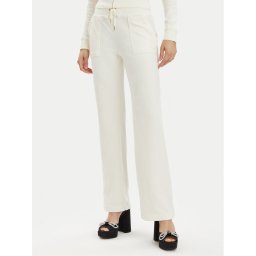 Juicy Couture Долнище анцуг Del Ray JCAP180G Екрю Regular Fit