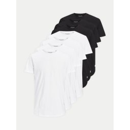 Jack & Jones Комплект тениски Noa 12195439 Цветен Long Line Fit