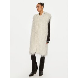 Liu Jo Жилетка за костюм TF4132 E0910 Бял Regular Fit