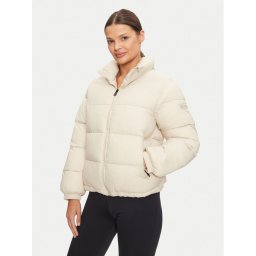 Napapijri Зимно яке A-Box Logo NP0A4HZ1 Бежов Loose Fit