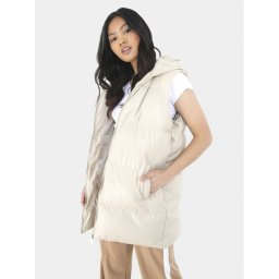 Brave Soul Жилетка за костюм LJK-TROPICLGILB Екрю Straight Fit