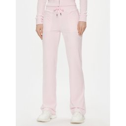 Juicy Couture Долнище анцуг Del Ray JCAP180 Розов Regular Fit