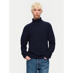 Selected Homme Поло 16094576 Тъмносин Regular Fit