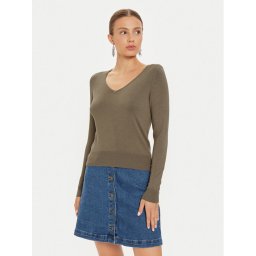ONLY Пуловер Venice 15333990 Кафяв Regular Fit