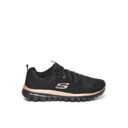 Skechers Сникърси Get Connected 12615/BKRG Черен