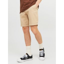 Jack & Jones Шорти от плат Fury 12206889 Бежов Regular Fit
