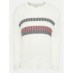 Tommy Hilfiger Пуловер MW0MW37246 Екрю Regular Fit