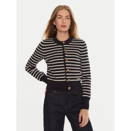 AMI Paris Кардиган FKC039KN0061 Тъмносин Regular Fit
