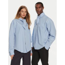 AMI Paris Риза USH104CO0063 Син Regular Fit