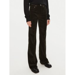 AMI Paris Текстилни панталони FTR420.CO0089 Кафяв Flare Fit