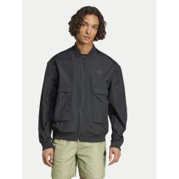 adidas Яке бомбър City Escape IY1505 Черен Loose Fit