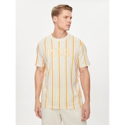 Puma Тишърт Squad 678973 Екрю Regular Fit