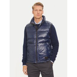 La Martina Жилетка за костюм ZMO007 PA078 Тъмносин Regular Fit