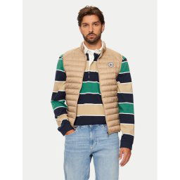 Jott Елек Tom P000MDOW04 Бежов Slim Fit