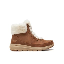 Skechers Зимни обувки Glacial Ultra - Wonderland 144202 Кафяв