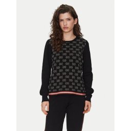 Liu Jo Sport Пуловер TF4228 MS63L Черен Regular Fit