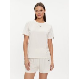 Boss Тишърт 50510322 Екрю Regular Fit