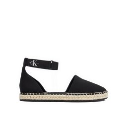 Calvin Klein Jeans Еспадрили Ankle Espadrille Btw YW0YW01027 Черен