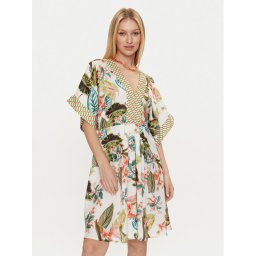 Liu Jo Ежедневна рокля VA4123 TS806 Цветен Reglan Fit