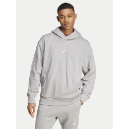 adidas Суитшърт ALL SZN French Terry IY4155 Сив Loose Fit