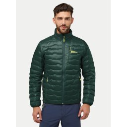 Jack Wolfskin Пухено яке Passamani A61836 Зелен Regular Fit