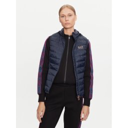 EA7 Emporio Armani Жилетка за костюм 6DTQ06 TNGPZ Тъмносин Regular Fit