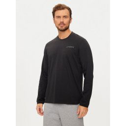 adidas Тениска с дълъг ръкав Terrex Xploric IN4615 Черен Regular Fit
