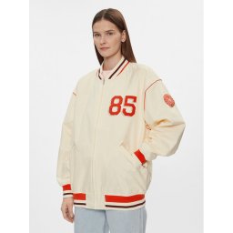 Tommy Hilfiger Яке бомбър Baseball WW0WW40477 Бежов Oversize