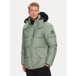 Moose Knuckles Пухено яке Original 3Q Neoshear M32MJ128SX Зелен Slim Fit