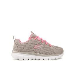 Skechers Сникърси Get Connected 12615/GYCL Сив