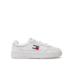 Tommy Jeans Сникърси Tjm Cupsole Leather Ess EM0EM01443 Бял