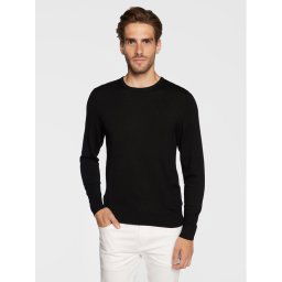 Calvin Klein Пуловер Superior K10K109474 Черен Regular Fit