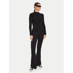 Hugo Пуловер Sater 50518323 Черен Slim Fit
