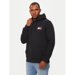 Tommy Jeans Суитшърт Essential DM0DM20738 Черен Regular Fit