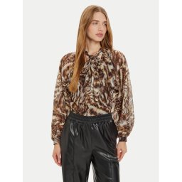 Liu Jo Блуза WF4151 T4184 Кафяв Regular Fit