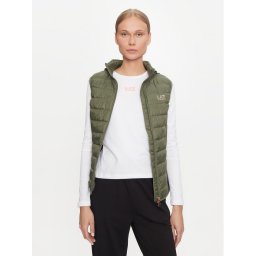 EA7 Emporio Armani Жилетка за костюм 6DTQ06 TNGPZ Каки Regular Fit