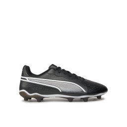 Puma Обувки за футбол King Match Fg/Ag Jr 107573 01 Черен