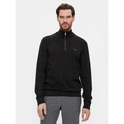 Calvin Klein Пуловер K10K112735 Черен Regular Fit