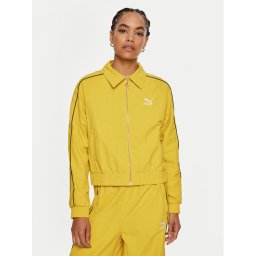 Puma Преходно яке Play Loud T7 626806 Жълт Regular Fit