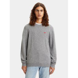 Levi's® Пуловер Original Housemark A4320-0000 Сив Standard Fit