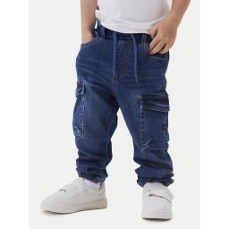 NAME IT Дънки 13224943 Тъмносин Baggy Fit