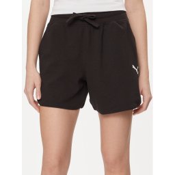 Puma Спортни шорти HER 678701 Черен Regular Fit