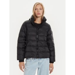 Tommy Hilfiger Пухено яке WW0WW43118 Черен Relaxed Fit