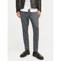 Jack & Jones Чино панталони Marco 12249310 Сив Slim Fit