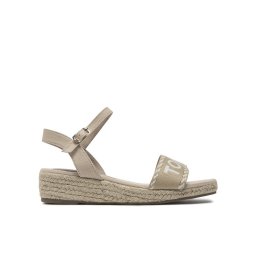 Tommy Hilfiger Еспадрили Rope Wedge Sandal T3A7-33287-0890 S Бежов